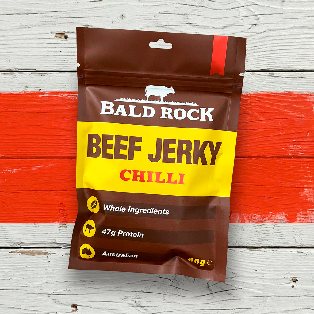 Bald Rock - Chilli Beef Jerky - 80g